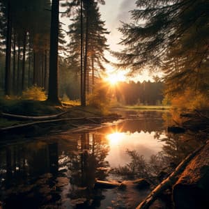 Armonía Contemplativa Del Arroyo: Coral Tranquilo De La Naturaleza - Canon en variaciones D