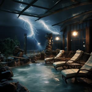 Spa Harmony: Binaural Thunder Sounds - Amazing Spa Music