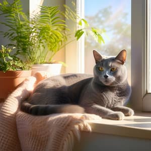 Armonías Felinas Para Calmar: Melodías Relajantes Para Gatos - Consorte de música de fondo empresarial