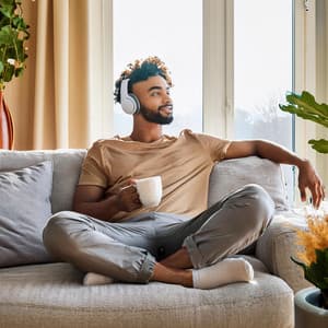 Sesiones De Relajación Lofi: Melodías Suaves Y Tranquilas - Café del domingo por la noche