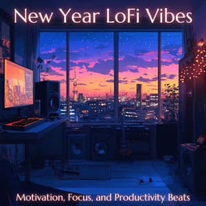 New Year LoFi Vibes – Motivation, Focus, and Productivity Beats - Study Music For Deep Focus