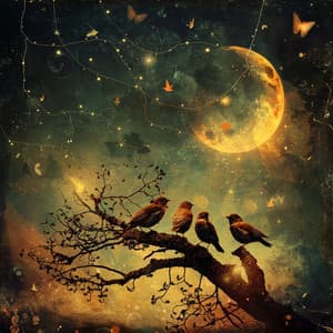 Binaural Night: Sleep Sounds for Birds - 80 88 Hz - Sleep Music α