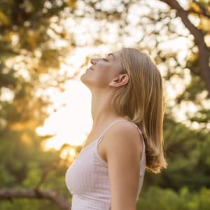 Forest Crickets Serenade: Pure Relaxation with Ambient Piano Melodies - Peaceful Nature Sounds