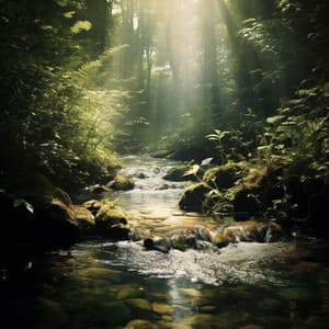 Tranquil Stream: Soothing Waters for Mindful Meditation - One Hour Meditation