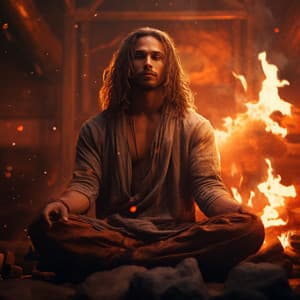 Melodías Tranquilas Del Fuego: Música Para La Relajación - Sonidos de la naturaleza Ambi