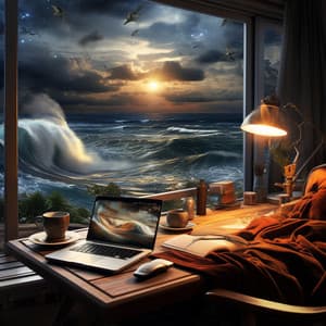 Music combined with Fire: Scholarly Flames of Focus - Celestial Flames Fire Sounds