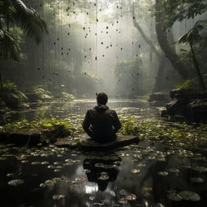 Reflexiones De Lluvia: Paisaje Sonoro De Meditación Para La Paz Interior - Sonidos relajantes de la selva tropical