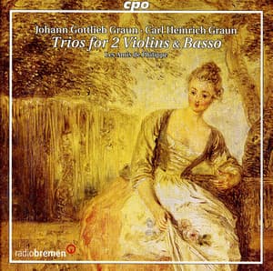 Graun, J.G. / Graun, C.H.: Trios for 2 Violins and Basso Continuo - Johann Gottlieb Graun