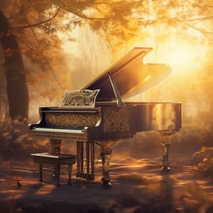 Luz Solar Sobre Seda: Piano Aleja Las Preocupaciones Con Teclas Doradas - Radio relajante con piano