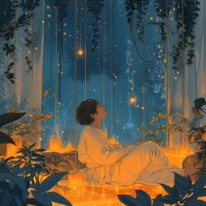 Celestes Nattliga Mystik: En Yogaodysse genom Drömmarnas Dimmor - Yoga Music Reflections