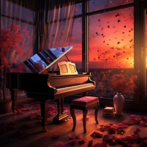 Piano Sleep Elegance: Gentle Night Melody - Sleep Music with Nature Sounds Relaxation