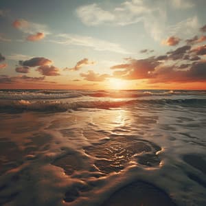 Ocean's Lullaby: Calming Water Music for Sleep - Sleep Sounds Ambient Noises