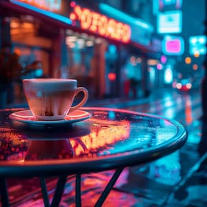 City Night & Cafe Reflection: Smooth Jazz for the Soul - Cozy Coffee Shop