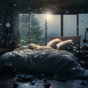 Rainy Sleep: Slumber Sound Harmony - Soft Background Music