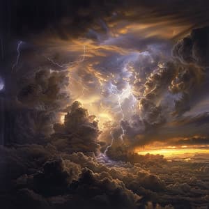 Trueno Suave Para La Meditación: Sonidos Calmantes - Música pura de meditación