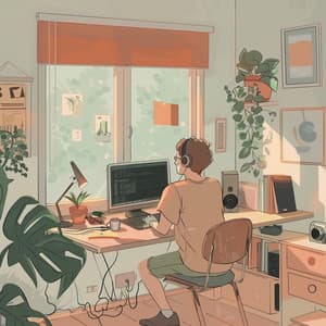 Flujo Del Día De Trabajo Del Río: Paisajes Sonoros Inspiradores - Música para Oficinas Clasico