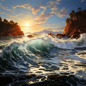 Jornada De Enfoque Pacífico: Música Oceánica Para Aliviar El Estrés - Vibraciones sonoras