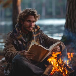 Estudio De Fuego Cálido: Llamas Relajantes Para Concentrarse - Vibraciones de disciplina