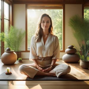 Armonía Interna: Música De Meditación Para El Equilibrio - Flauta Mágica Entrelazando Melodías Celestiales