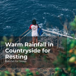 Warm Rainfall in Countryside for Resting - Rainfall For Sleep