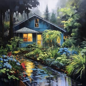 Rain's Blessing: A Cozy Day's Serenade - Precip