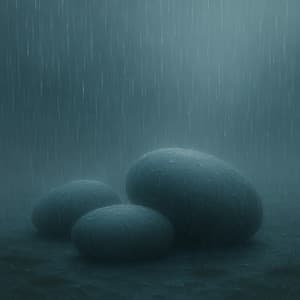 0 Hour Atmosphere: Stones Wrapped in Rain - Nature Sound Collection