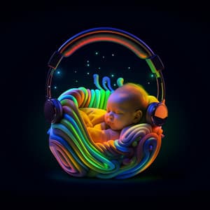 Baby Sleep Oasis: Nighttime Hues - Natural Rain for Baby Sleep