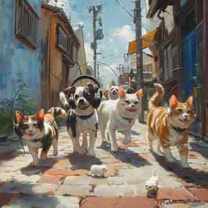 Pets' Peaceful Moments: Chill Music for Calm - Music For All