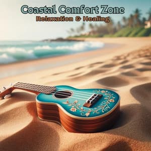 Coastal Comfort Zone: Guitar Relaxation Music & Ocean Waves for Stress Relief and Healing - Healing Ocean Waves Zone