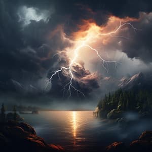 Dogs' Thunder Comfort: Calming Storm Echoes - Path to Peace