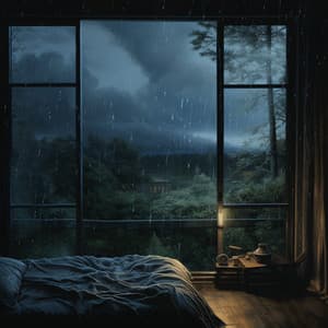 Restful Sleep: Goddess's Nighttime Storm - Divine Perks Nature Music