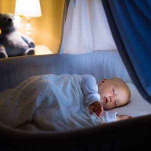 Melodic Dreamscape: Baby's Sleepy Nights - Blue Moon Lullaby