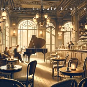 Mélodie du Café Lumière: Accord Parisien - Jazz douce musique d'ambiance