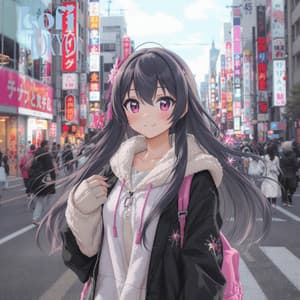 Glow Evening Pulses - Lofi Kitty