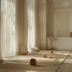 Flujo De Meditación Lofi: Latidos Calmados - Cena Musica Ambiente