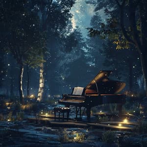 Ecos A La Luz De La Luna: Armónicos De Música De Piano - Maestros de la música de piano relajante