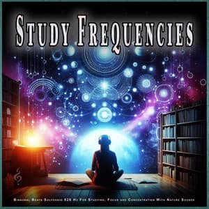 Study Frequencies: Binaural Beats Solfeggio 528 Hz For Studying, Focus and Concentration With Nature Sounds - Binaural Beats Study Music