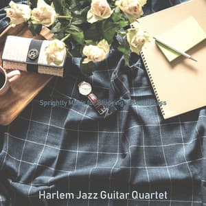 Sprightly Music for Studying - Double Bass - Harlem Jazz Guitar Quartet