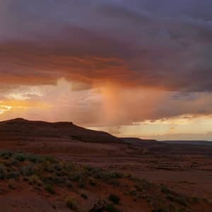 12AM Showers: Monsoon Rumbles - Meditation Rain Sounds