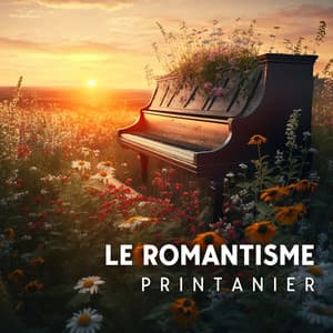 Le romantisme printanier: Le plus délicat des solos de piano relaxants - Jazz douce musique d'ambiance