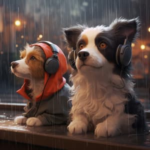 Binaural Calm: Rain Pet Harmonics - Ambient Chronicity