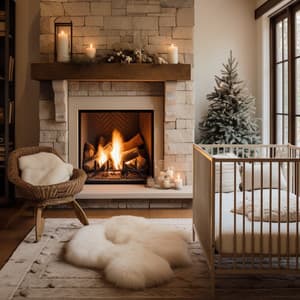 Canción De Cuna A La Luz Del Fuego: Siesta Del Bebé Con Piano - Música para soñar