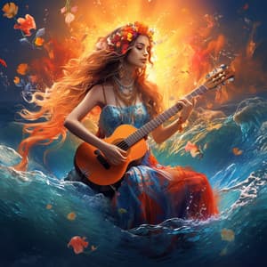 Ripple Concentration Zen: Ocean's Embrace Rhythm - Nature Sounds Paradise