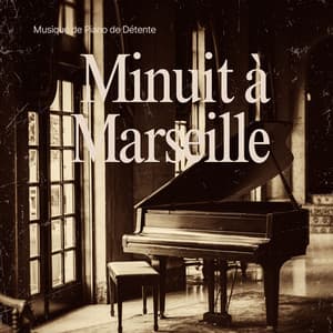 Minuit à Marseille: Musique de Piano Relaxante - Musique de Piano de Détente