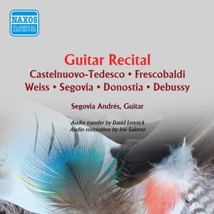 Andrés Segovia - Guitar Recital - Andrés Segovia