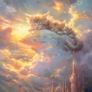 Sonnenstrahlkatzenherrschaft: Die Strahlende Festung der Majestätischen Felines - Katzenmusik