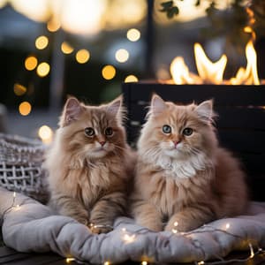 Resplandor De Relajación Para Mascotas: Música En La Fogata - Pronóstico bochornoso