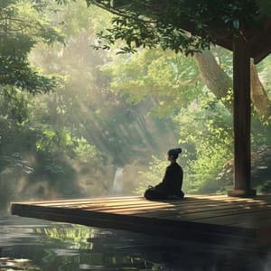 Relajación Junto Al Río: Sonidos Binaurales - Relajación de Ruido Blanco Natural