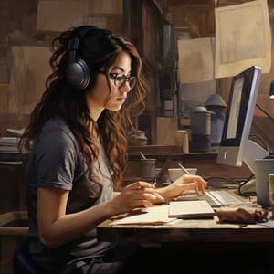 Armonías Intelectuales: Piano Meditativo Para El Flujo De Estudio - Adoración Música Piano