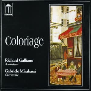 Coloriage - Richard Galliano